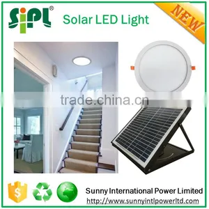New Version of Skylight!15 Watt Solar Panel Powered High Quality SMD2835 LED Panel Lamp Ceiling Light thumbnail-2