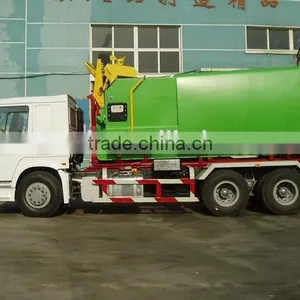 QINGZHUAN 25T SINOTRUK 6X4 Hooklift Truck Garbage Truck for Sale (manufacturer) thumbnail-1