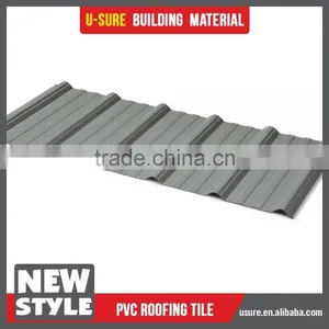 Raw Material Used for Construction Corrugated Fireproof Plastic Roofing Material thumbnail-3