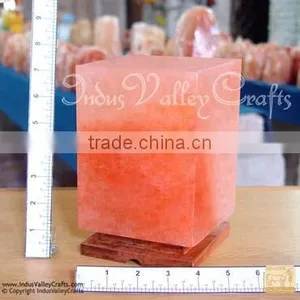 Rock Crystal Salt Lamps, Salt Lamp Ionizer, Gift Lightning Salt Lamp thumbnail-1