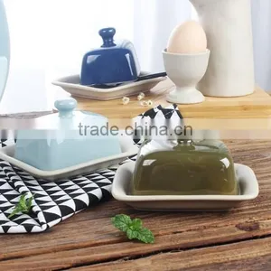 9'' Cearamic Butter Plate Personalized Ceramic Plates Ceramic Microwave Dish Plate thumbnail-2