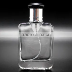 80ml Spray Perfume Bottle for Wholesale, High-end Lady Cosmetics Bottle, 80ml Clip Mouth Glass Bottle, With Lid thumbnail-1
