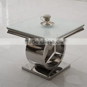 D413 Home Funiture Square Metal Side Table thumbnail-2