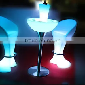 New Design LED Light Bar Table and Chair Set for Party Events thumbnail-1