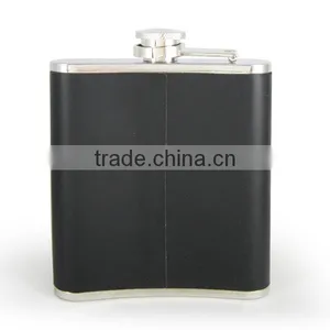 2016 New Leather Wine Bottle, 304 Hip Flask Stainless Steel Hip Flask thumbnail-2