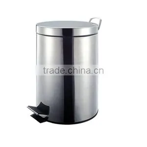 Square Stainless Steel Foot Bin thumbnail-6