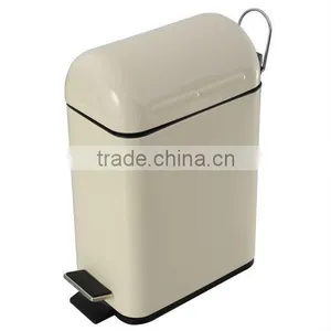 Pink Foot Pedal Trash Bin Office Waste Bin Manufacturer thumbnail-1