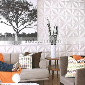 OEM Three-dimensional Decoration 3D Wall Panel/painting Colors 3D Wall Board thumbnail-3