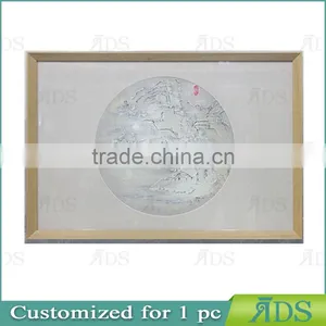 Framed Handmade Abstract Lacquer Painting for Home Decoration thumbnail-1