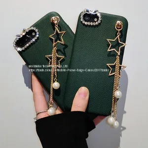 Imitation PU Leather Cell Phone Cover Shell Diamond Mobile Phone Cases for IPhone7/7Plus/6/6s/6plus/6splus Accessories thumbnail-4