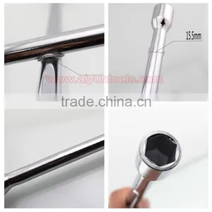 14",20" Cross Rim Wrench 17x19x21x23mm Wheel Spanner Cross Wheel thumbnail-4