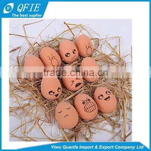 Interesting 60 Grams Rubber Expression Super Lifelike Egg Toy for Kids thumbnail-2