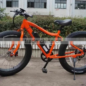 Hot Selling 26 Inch Electric Bike ATV Electric Snow Bike Fat Tire Electric Bike thumbnail-3