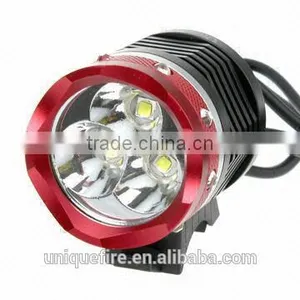 Uniquefire Cree t6 Rechargeable Mining Red Led Bike Headlamp thumbnail-1