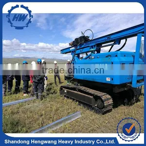 Solar Post Ramming Piling Machine for Solar Power Plant Project thumbnail-5