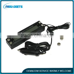 Digital Alarm Car Thermometer Monitor Meter thumbnail-1