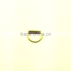 Metal D Ring Brass Finish / Metal Hardware Ring / Steel Rings thumbnail-4
