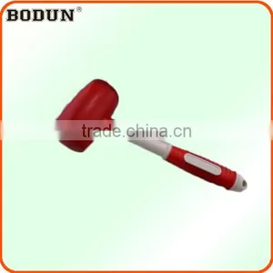 H3028 New Red Rubber Mallet Hammer thumbnail-1