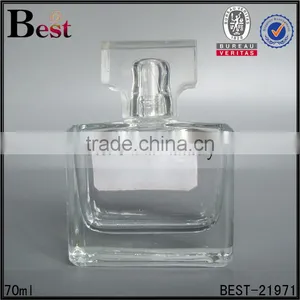Super High Quality 50ml Perfume Spray Bottle Blue Gradient Color Perfume Spray Bottle With Aluminum Cap thumbnail-5