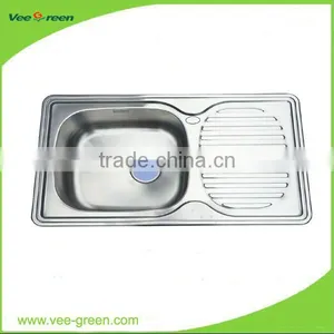 Stainless Steel Sinks With Drainboard thumbnail-1