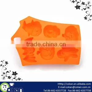 Halloween Shape Silicone Cake Mould,Silicone Muffin Mold CK-SL478 thumbnail-1