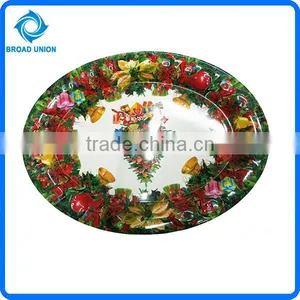 Plate Plastic Food Tray thumbnail-1