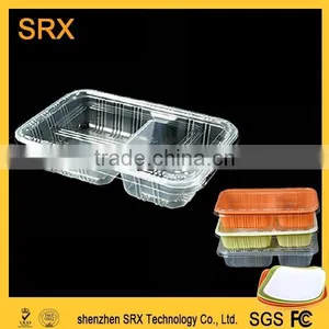 Custom pp Blister Products Food Plate,disposable Square Plate,color Square Plate thumbnail-1