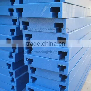 High Wear Resistance Uhmwpe Green Plastic Linear Chain Guide Rail thumbnail-2