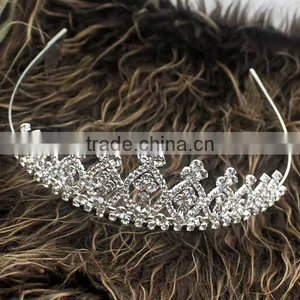 Fashion Rhinestone Cheap Bridal Hair Tiaras Princess Tiaras Halo H172-066 thumbnail-2