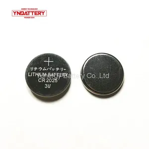 Coin Battery CR2025 3v LiMnO2 Lithium Ion Rechargeable Button Battery 150mAh thumbnail-2