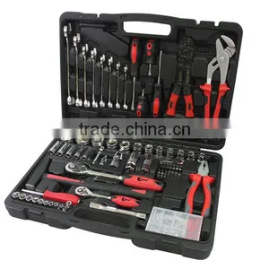 77 Pcs 1/4"&1/2" 1 Inch Drive Cr-v Socket Set thumbnail-1