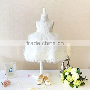 Free Shipping! New Arrival Sleeveless Fresh Girl Wedding Dresses,girls Party Dress Baby Girl Dress for Children 3-8 Years Old thumbnail-4