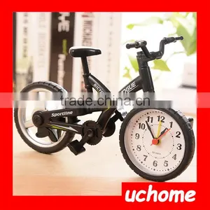 UCHOME Bike Cool Designed Artistic Clocks Classical Plastic Bike Alarm Clock thumbnail-1