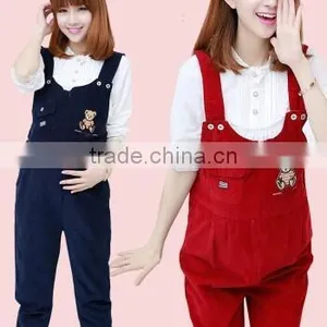 Maternity Overalls / New Korean Pregnant Women Bib/suspender Trousers/ Trousers With Braces thumbnail-5