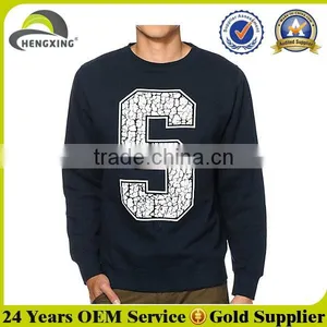 Screen Printing Logo Man Custom no Hood Sweatshirt thumbnail-1