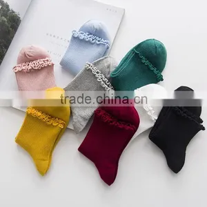 Zm35586a Wholesale Women Cotton Socks Japanese Short Socks thumbnail-5