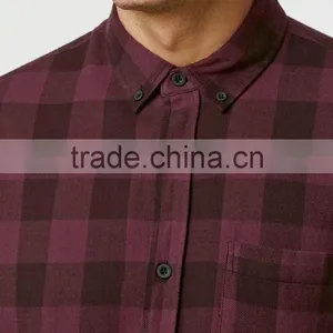 Man Plaid Custom Cheap Flannel Shirt thumbnail-2