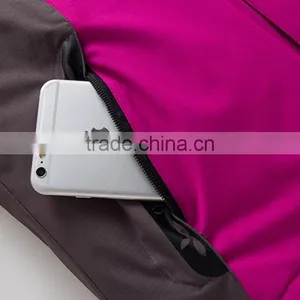 2017 Stock Outdoor Wear Long Sleeve Waterproof 3-in-1winter Jackets for Women thumbnail-6