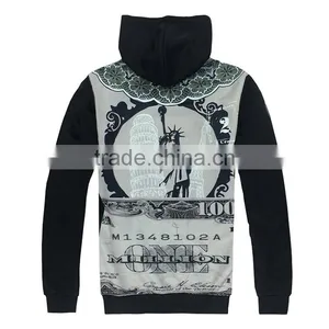 3D Print Cut And Sew Pullover Wholesale 100 Polyester Dry Fit Hoodie Printing Sublimation thumbnail-4