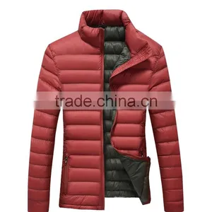 OEM Service Custom High Quality Padded Jackets/ Fashion Designer Men Winter Quilted Jacket thumbnail-6