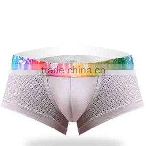 Best Selling Retail Mens Underwear Boxers With Breathable Holes Cueca Boxer Men Print Boxer Shorts thumbnail-6