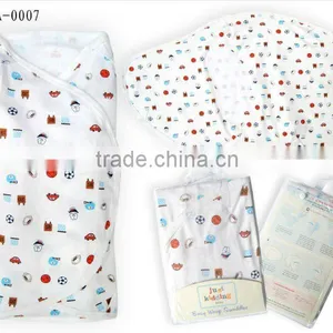 Baby Wraps, Cotton Hooded Towel Baby Blanket thumbnail-1