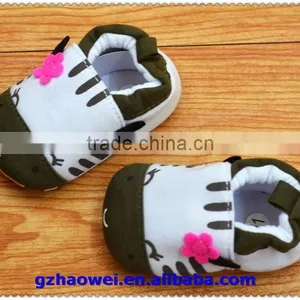 Cute Smiling Cat Printed Baby Shoes thumbnail-2
