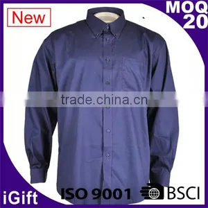 BSCI Audit Factory Latest Casual Shirt Design Woven thumbnail-1