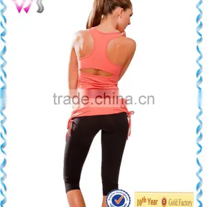 OEM Women Sexy Yoga and Fitness Vest Women's Sports Yoga Tank Top thumbnail-4