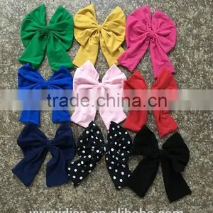 Girls and Doll Bow Hairwear Persnickety Remake Cotton Bowknot Baby Girl Headbands Children Cotton Hairband Wholesale 2016 thumbnail-3
