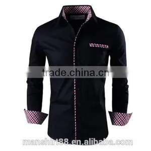 2016 Fashionable Slim Fit Casual Shirts for Men thumbnail-2