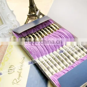 Dmc 100% Cotton Threads Cross Stitch 447 Colors Floss thumbnail-2
