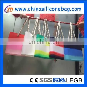 Newest Fashionable Silicone Lady Hand Bag,beautiful Silicone Shoulder Bag thumbnail-1
