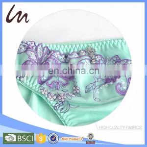 Arab Girl OEM Custom Made Satin Sexy Lingerie Underwear thumbnail-5